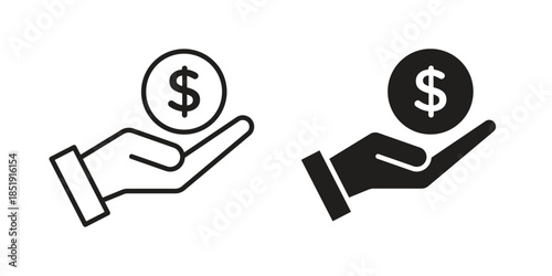 loan icons for designers, web developers, displays and websites