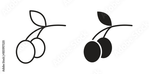 Olive icons for designers, web developers, displays and websites