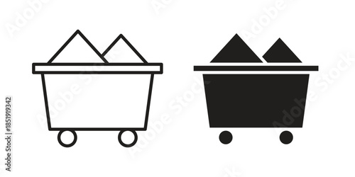 Raw material icons for designers, web developers, displays and websites