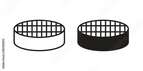 sieve icons for designers, web developers, displays and websites