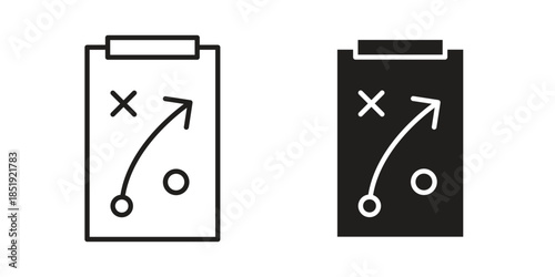 Tactics icons for designers, web developers, displays and websites