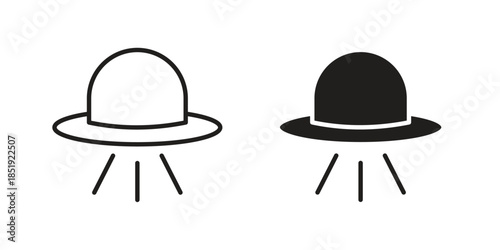 UFO icons for designers, web developers, displays and websites
