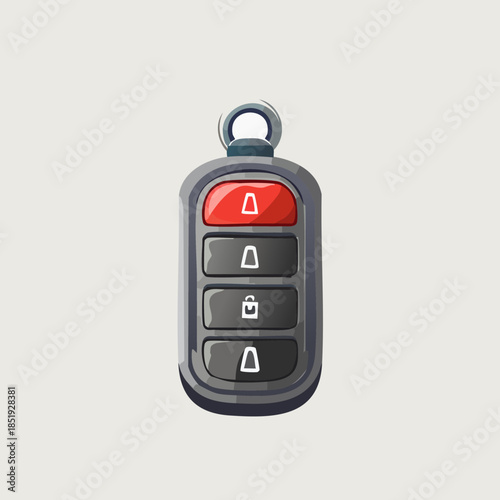 Car Remote Control Key Fob for Vehicle Security and Access.