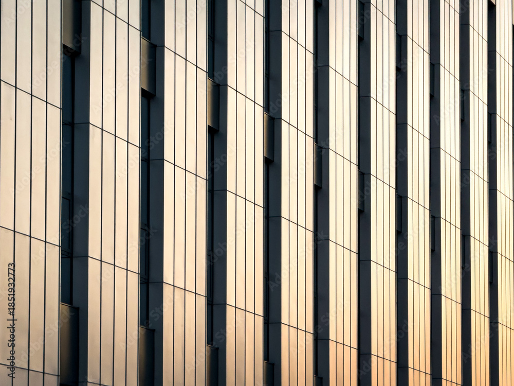 custom made wallpaper toronto digitalCaptivating Modern Architecture with Unique Reflections and Textures in Urban Setting