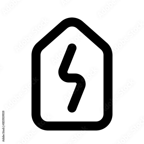 Grocery outline icon set