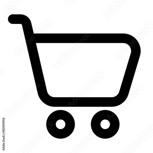 Grocery outline icon set