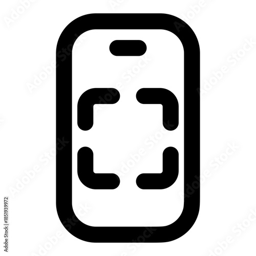 Grocery outline icon set