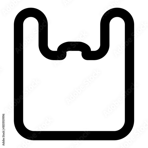 Grocery outline icon set