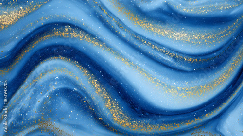 BlueGoldMarbleTexture
