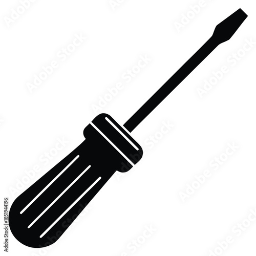 screwdriver vector illustration on white background