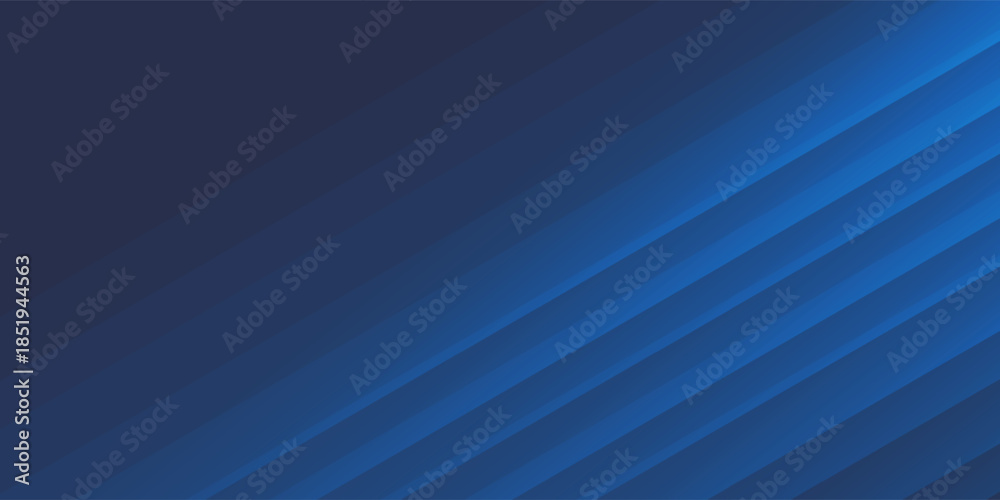 Obraz premium Abstract blue banner design vector, dynamic sporty horizontal background template for media promotion or web banner
