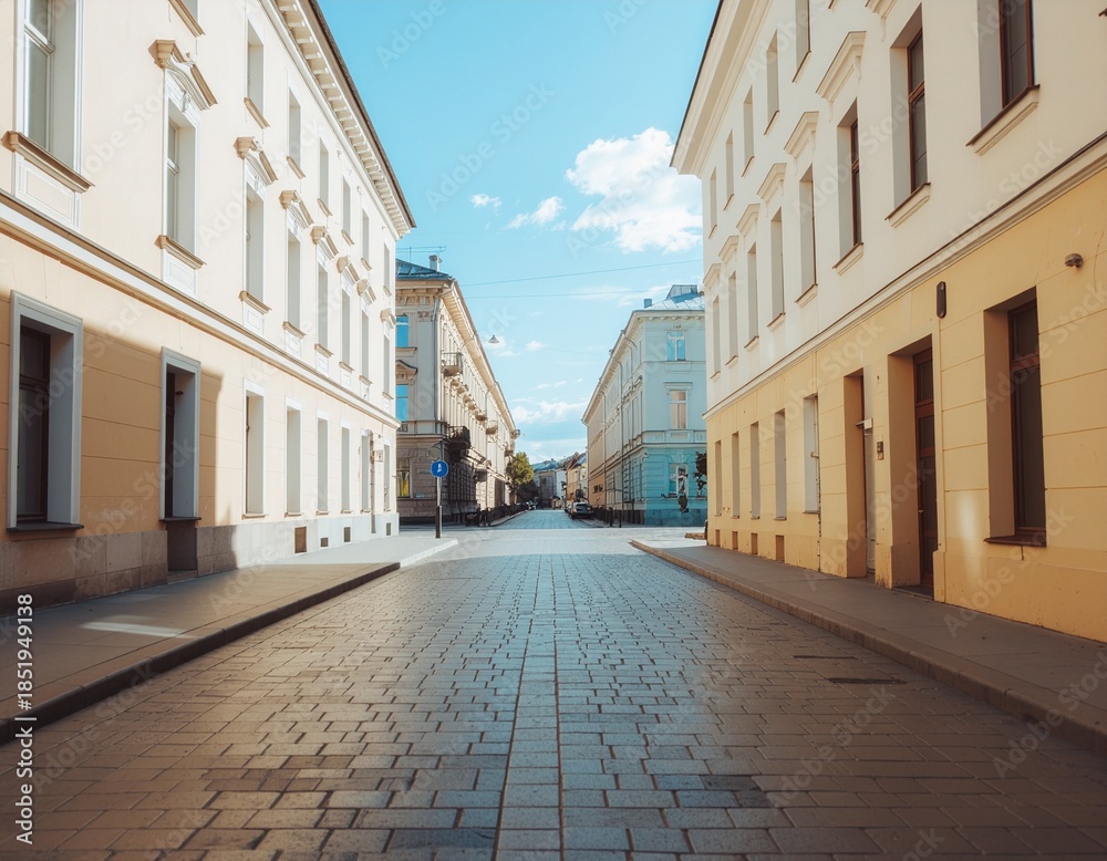 Fototapeta premium street in the old town