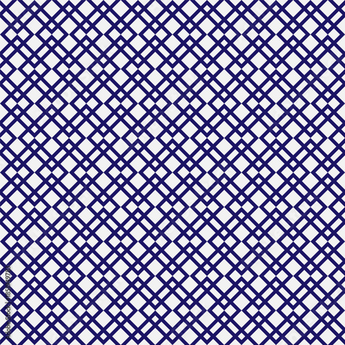 Vector seamless geometric pattern in dark blue tones. Elegant structured design ideal for textiles, wallpaper, packaging, packaging, textiles and digital backgrounds.