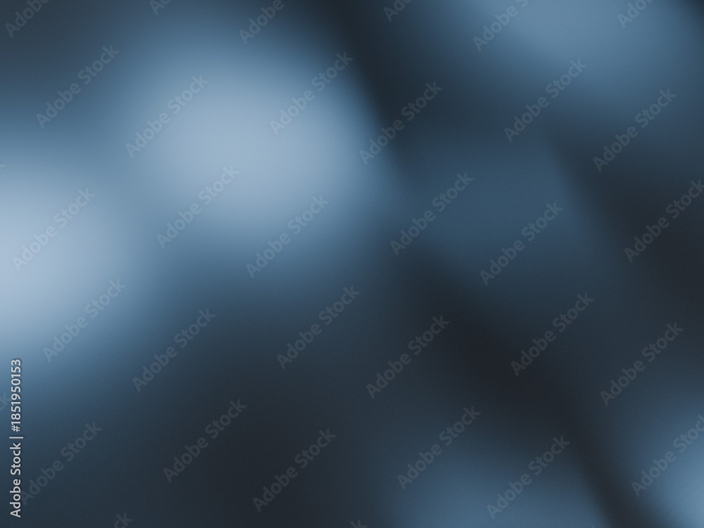 Obraz premium Abstract blue and gray gradient background with subtle light blurs 3D rendering