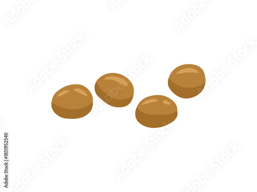 Human Feces Separate Hard Lumps or Severe Constipation Type
