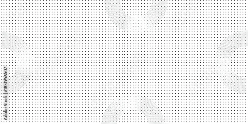 Cross Symbol Abstract: Monochrome Medical Cross Pattern in Halftone Design for Healthcare Branding