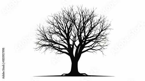 tree silhouette vector