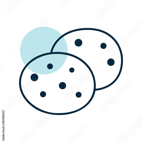 Delicious Chocolate Chip Cookies Icon