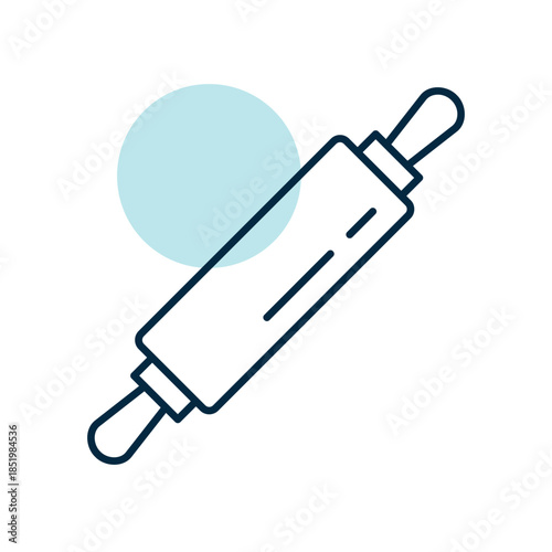 Classic Rolling Pin for Baking