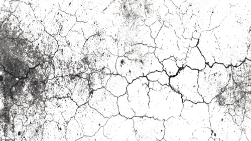 Vector rough aged cement wall texture with cracks and scratches background. abstract grunge stone and black scratched wall background design.