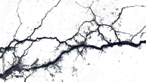 Abstract vintage grunge cracked wall background. black and gray old weathered concrete scratched texture.