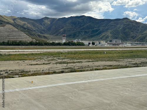 Lhasa Gonggar International Airport, Tibet, China