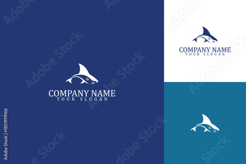 Dynamic Orca Whale Logo Design Symbolizing Strength and Agility in Marine Life.