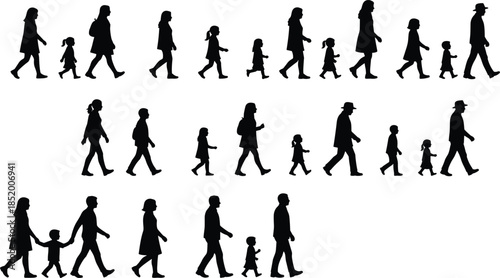 Large Collection of Household Objects Silhouettes Including Electronics Fitness Equipment Kitchen Appliances and Personal Care Tools for Flat Vector Design