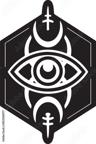 Mega Mystic Symbols Silhouette