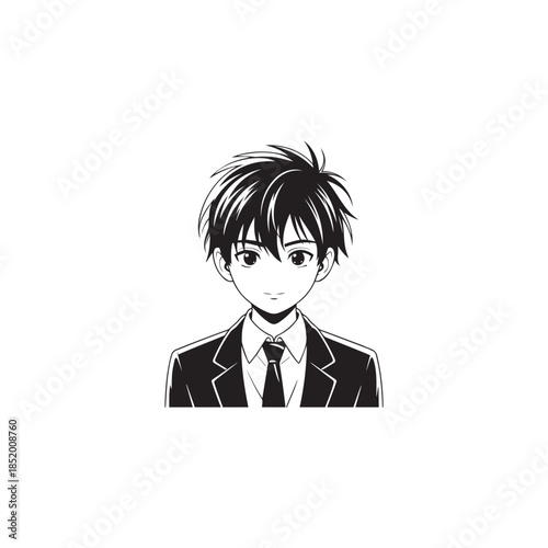 Printable Anime character Eps file For T shirt and other use.