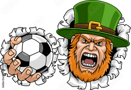 An angry Leprechaun Celtic ...