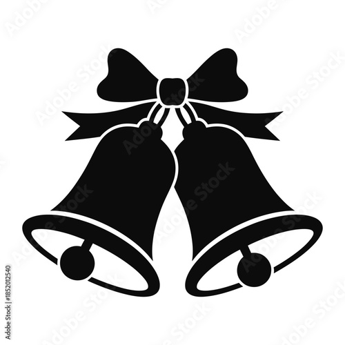 Christmas bells vector christmas decoration jingle bells christmas holiday christmas eve jingle bells tradition christmas season jingle bells vector design