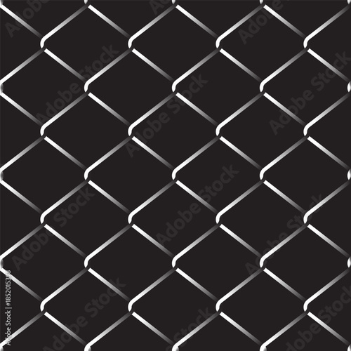 Wire net background vector illustration, black wire mesh isolated, barrier net metal wall, barbed wire fence, black grid for backdrop, fence barb for construction zone, wire grid of fence