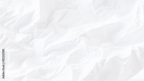 white crumpled paper texture background