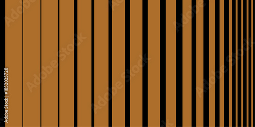 Brown stripes on black repetitive background.  Vertical lines texture background. Design elements for carpet, napkin, sheet,card,website, presentation.Background effect.Decorative business style.
