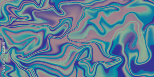 Abstract colorful wavy smooth liquid marble Background . Multicolored waves of fluorescent pigment swirling and dissolving abstract background. 3d render . marble agate stony seamless pattern texture 