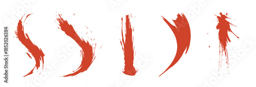 Analog touch material. The texture of the brush is beautiful. Wave pattern.