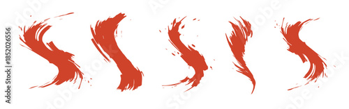 Analog touch material. The texture of the brush is beautiful. Wave pattern.