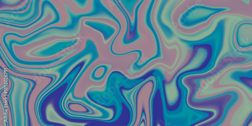 Abstract colorful wavy smooth liquid marble Background . Multicolored waves of fluorescent pigment swirling and dissolving abstract background. 3d render . marble agate stony seamless pattern texture 