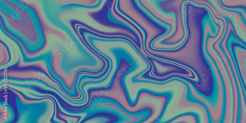 Abstract colorful wavy smooth liquid marble Background . Multicolored waves of fluorescent pigment swirling and dissolving abstract background. 3d render . marble agate stony seamless pattern texture 