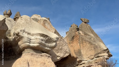 cliffs, unusual formations, mystical landscapes in nature