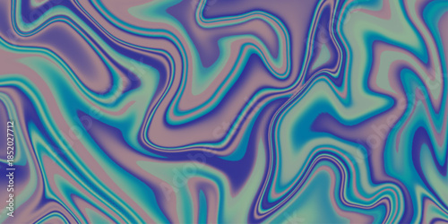 Abstract colorful wavy smooth liquid marble Background . Multicolored waves of fluorescent pigment swirling and dissolving abstract background. 3d render . marble agate stony seamless pattern texture 