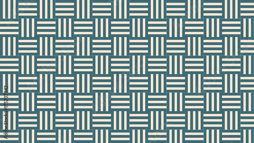 Seamless geometric chevron pattern with shapes
