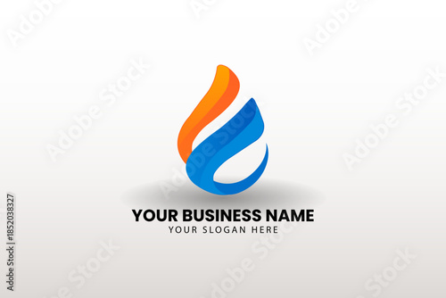Heat and Cooling logo