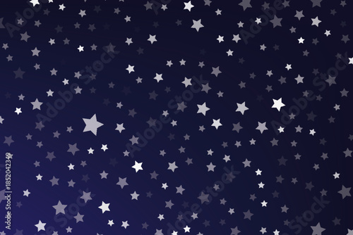 seamless star pattern and background vector illustration