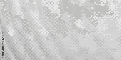 Abstract gray and white pixelated texture resembling digital noise or static