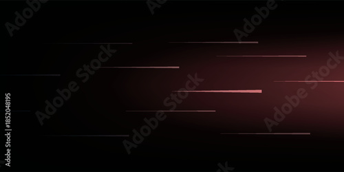 Abstract streaks of light moving rapidly in darkness.