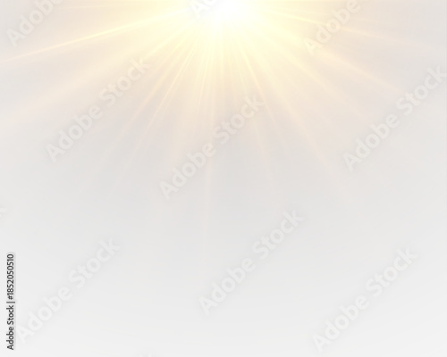 Fantasy starlight explosion with radiant ray overlay and brilliant glowing flare in space design.