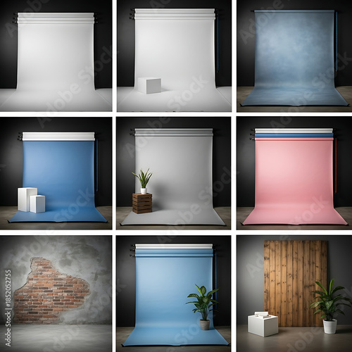 A detailed close-up of a vibrant green chameleon blending into lush tropical foliage while perched on a textured wooden branch in a dense rainforest