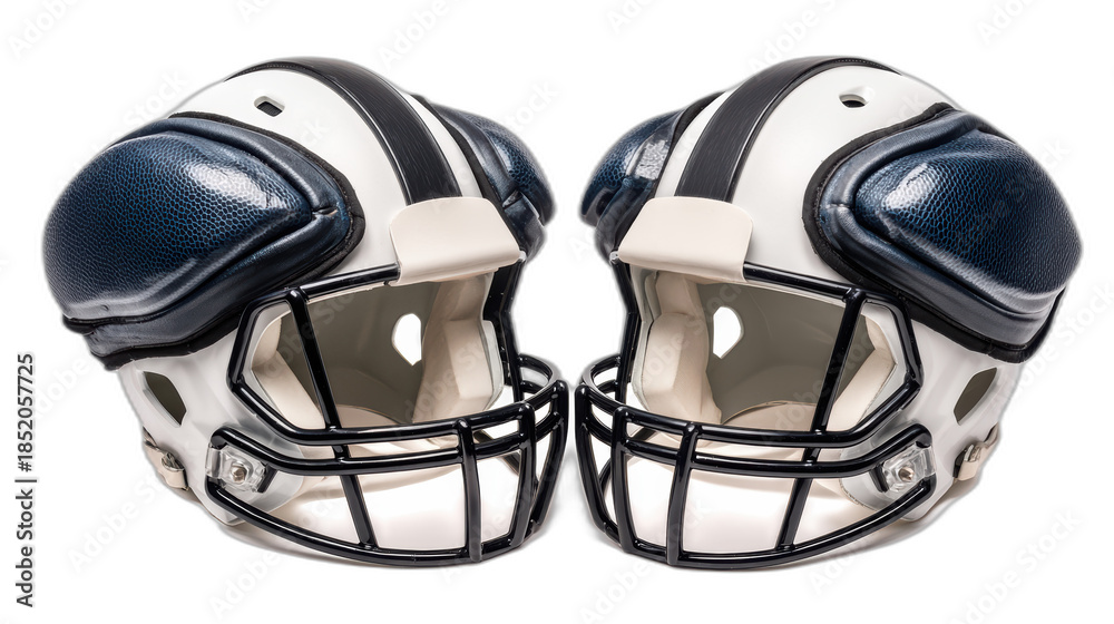 Fototapeta premium transparency american football shoulder pads technical gear photography